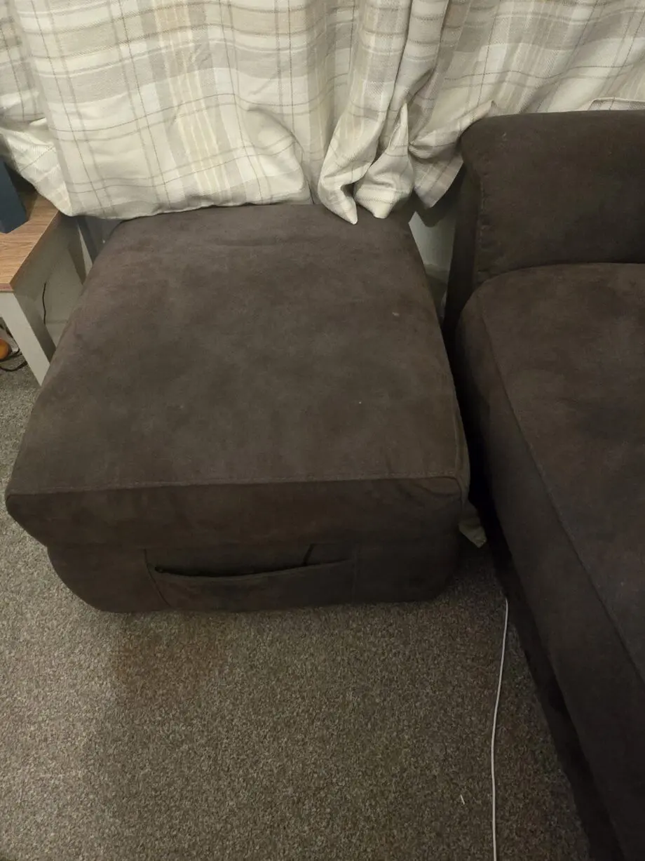 Dfs ronan power 2 corner 2 grey corner sofa