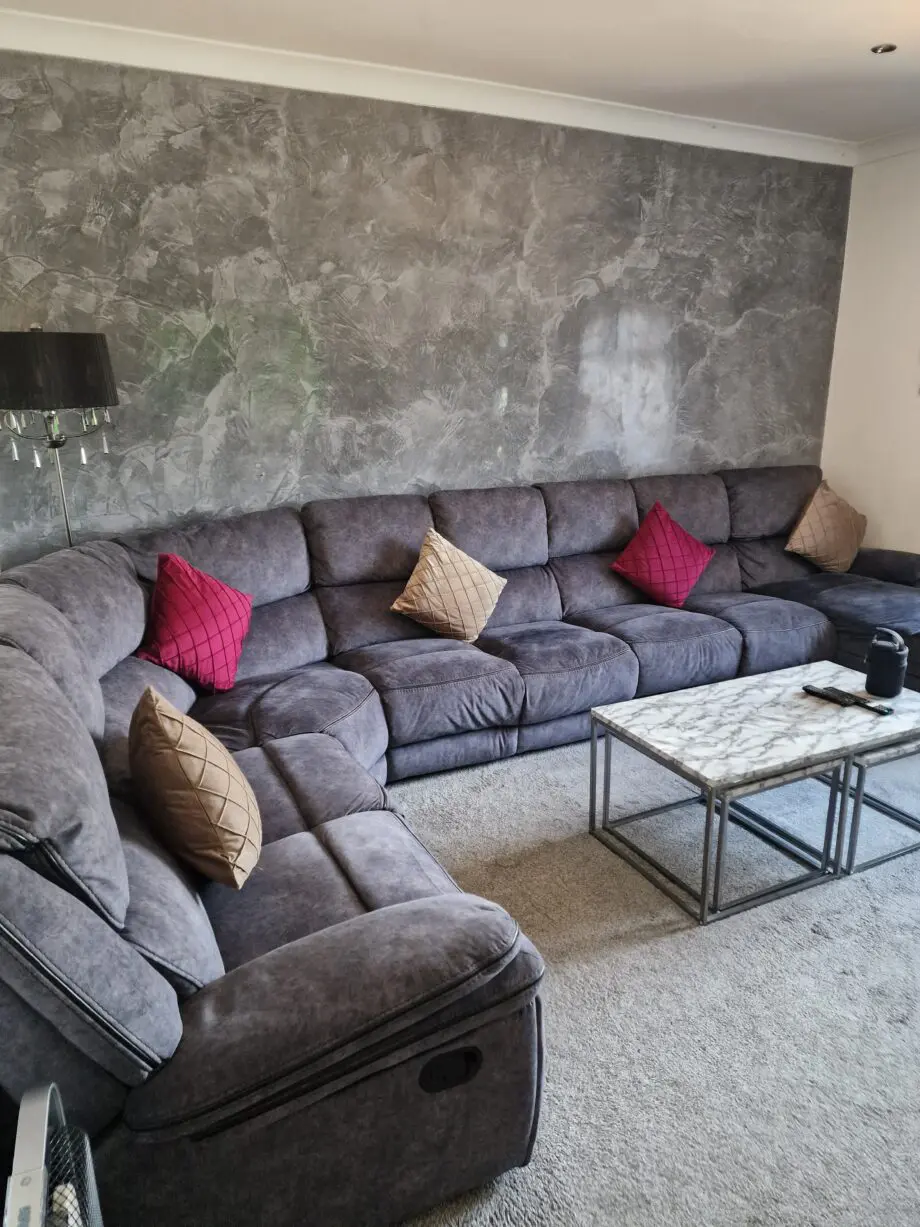 Grey corner sofas