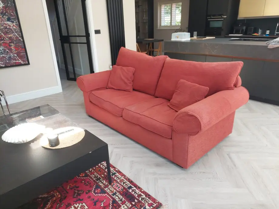 Red Double Sofa Bed