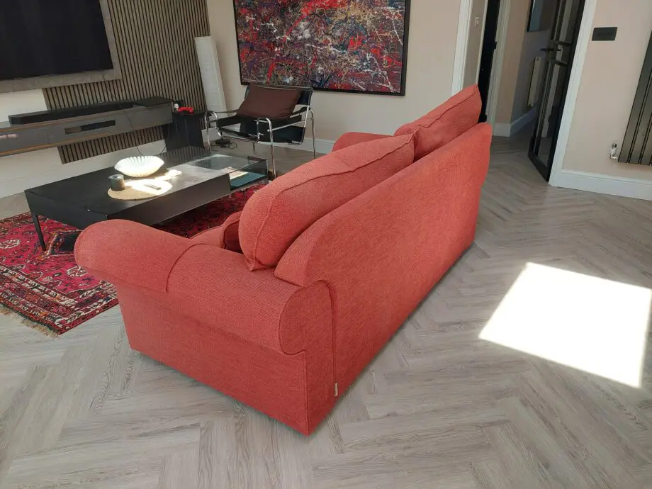 Red Double Sofa Bed