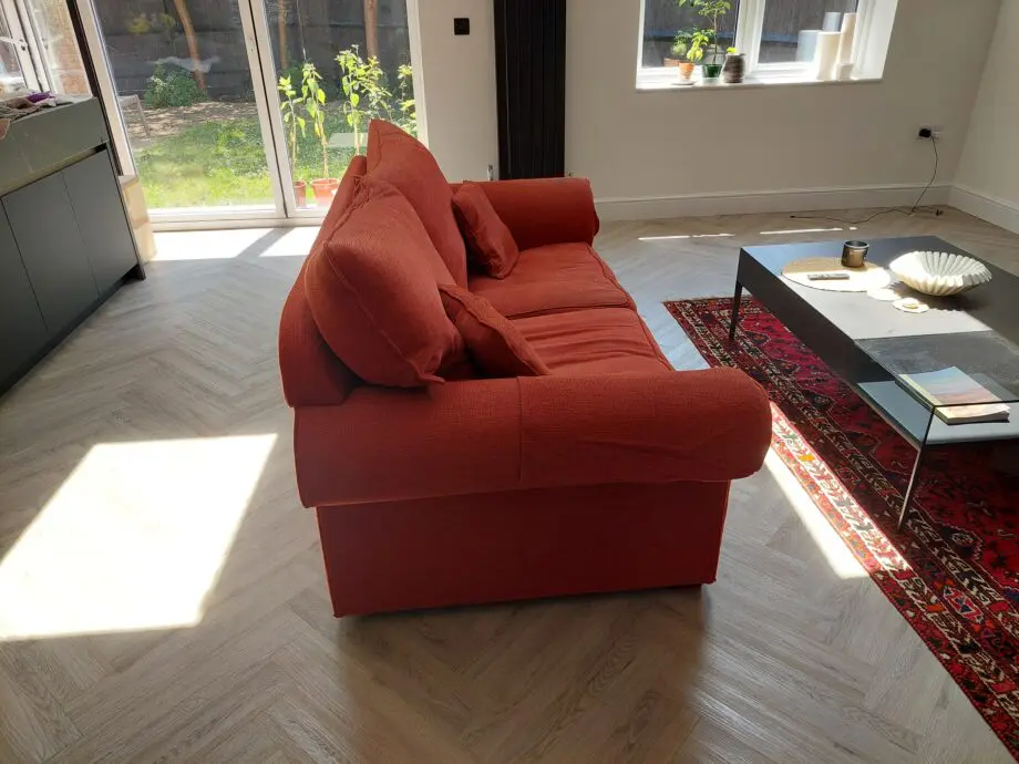 Red Double Sofa Bed