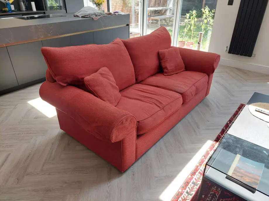 Red Double Sofa Bed
