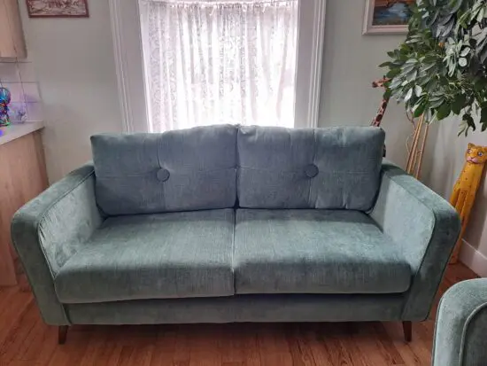 BRAND NEW DFS - French Connection - 3 seater sofa - Carlisle in Moss colour - RRP £ 1079