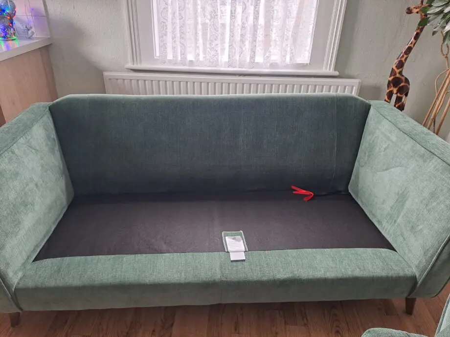 DFS - French Connection - Carlisle in Moss colour - 3 seater sofa