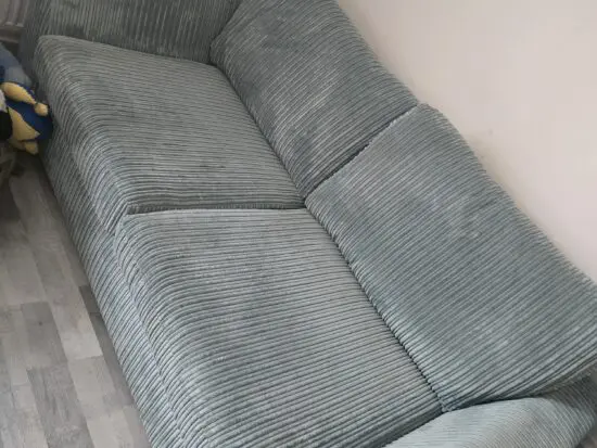 DFS hayden 2 seater sofa, teal