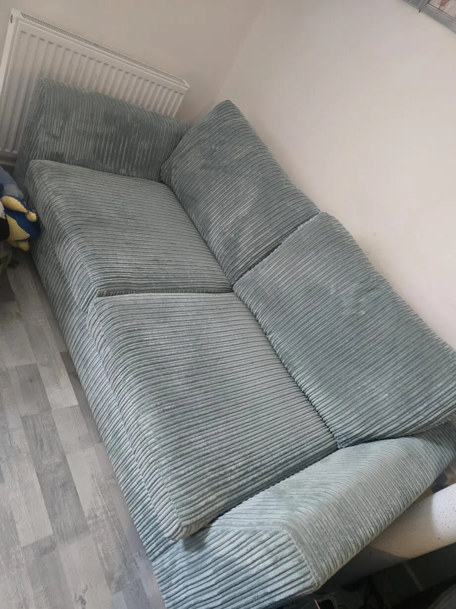 DFS hayden 2 seater sofa, teal