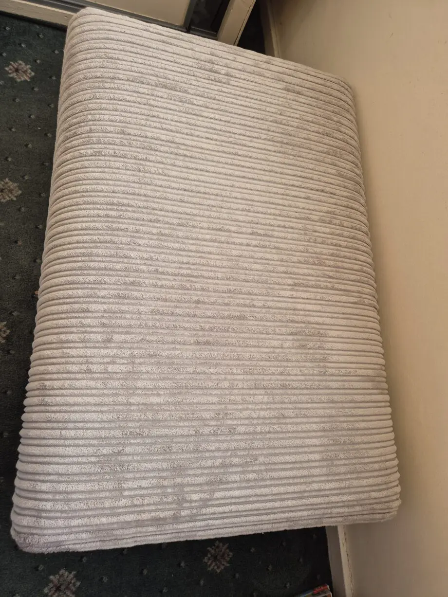 Dfs Corner sofa and footstool