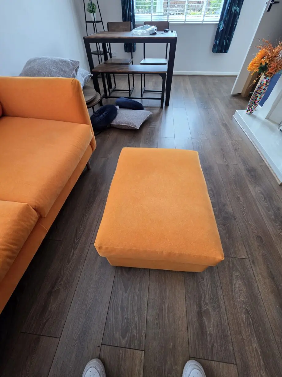 Sofology large corner sofa + footstool