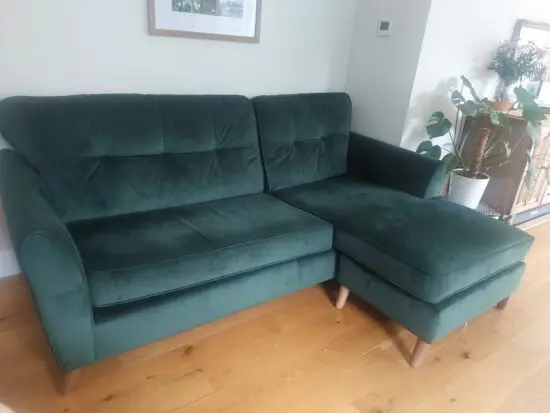 Reversible 3-seater corner sofa