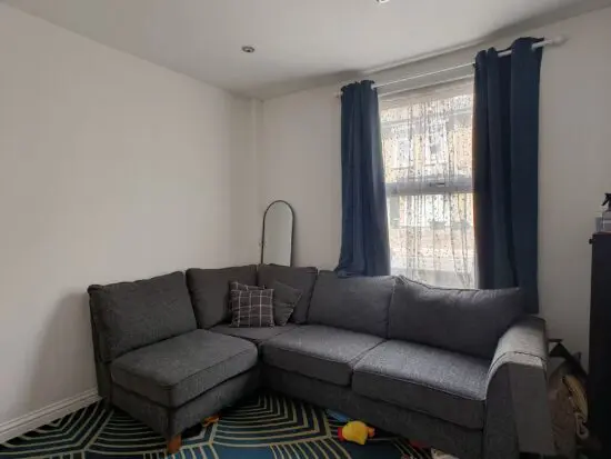 SCS Grey Corner Sofa