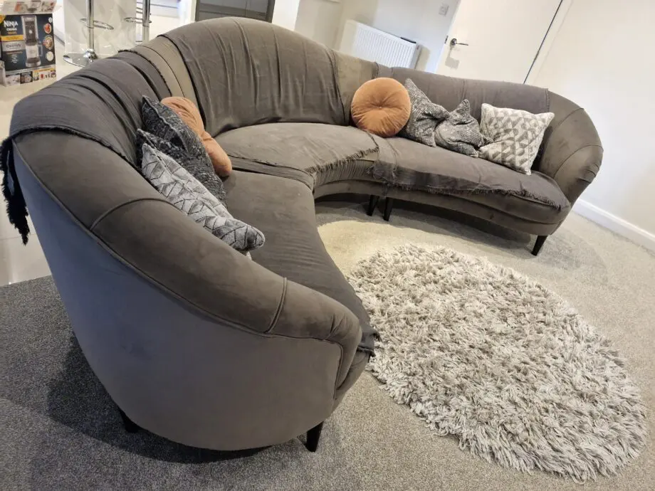 Sofology curved corner classic sofa