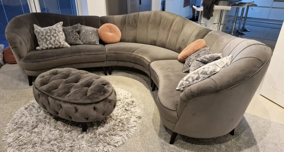 Sofology curved corner classic sofa