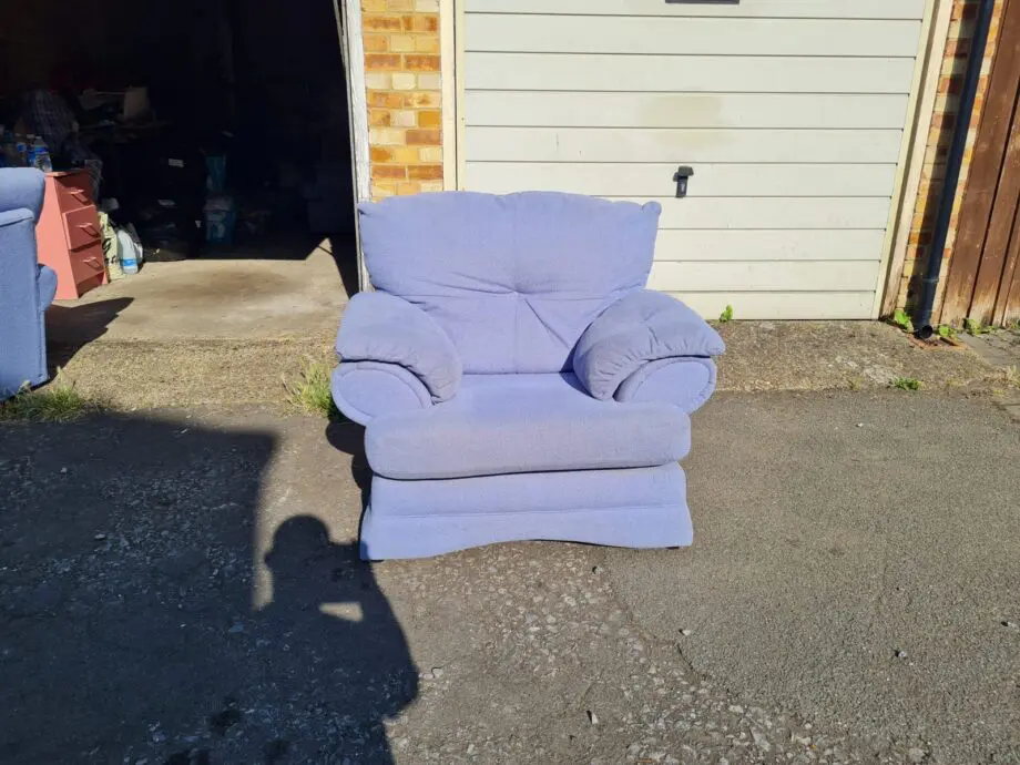 Blue Sofa Set