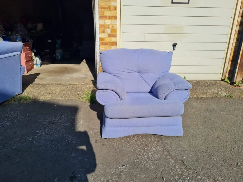 Blue Sofa Set