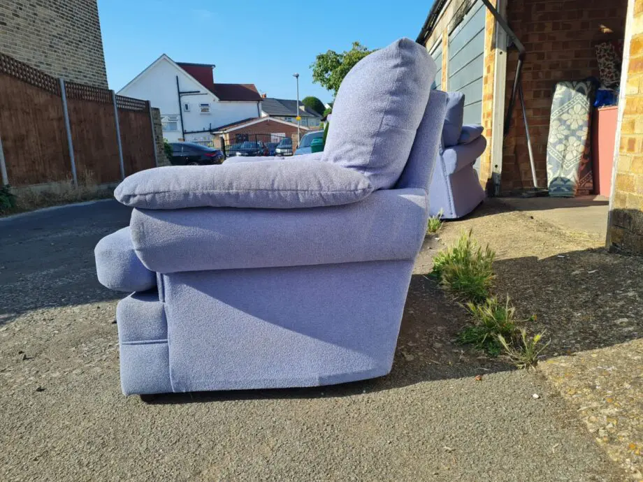 Blue Sofa Set