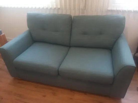 DFS 2 Seater Sofa Bed (colour 'Sky')