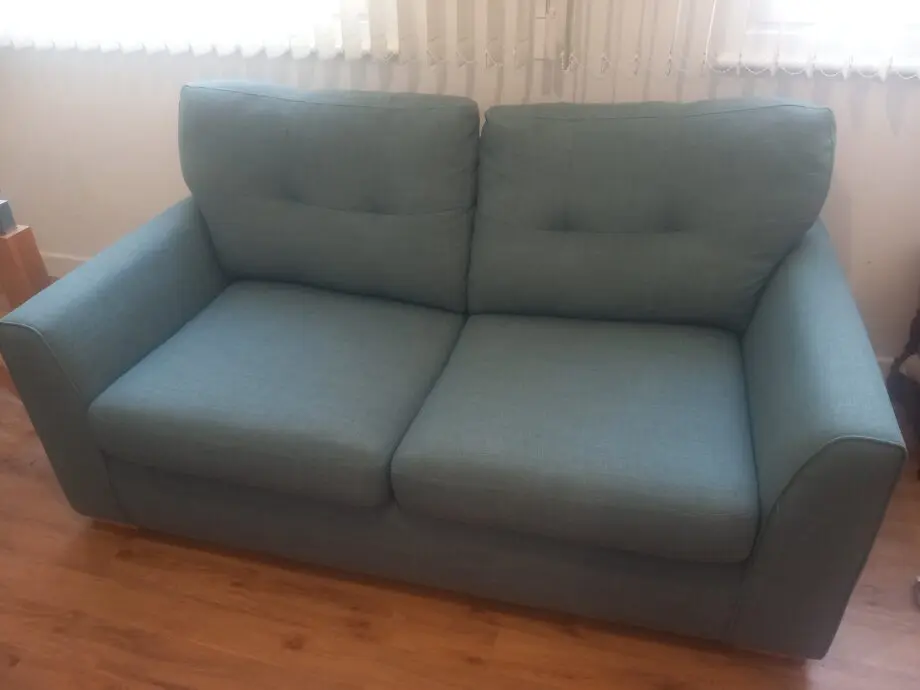 DFS 2 Seater Sofa Bed (colour 'Sky')