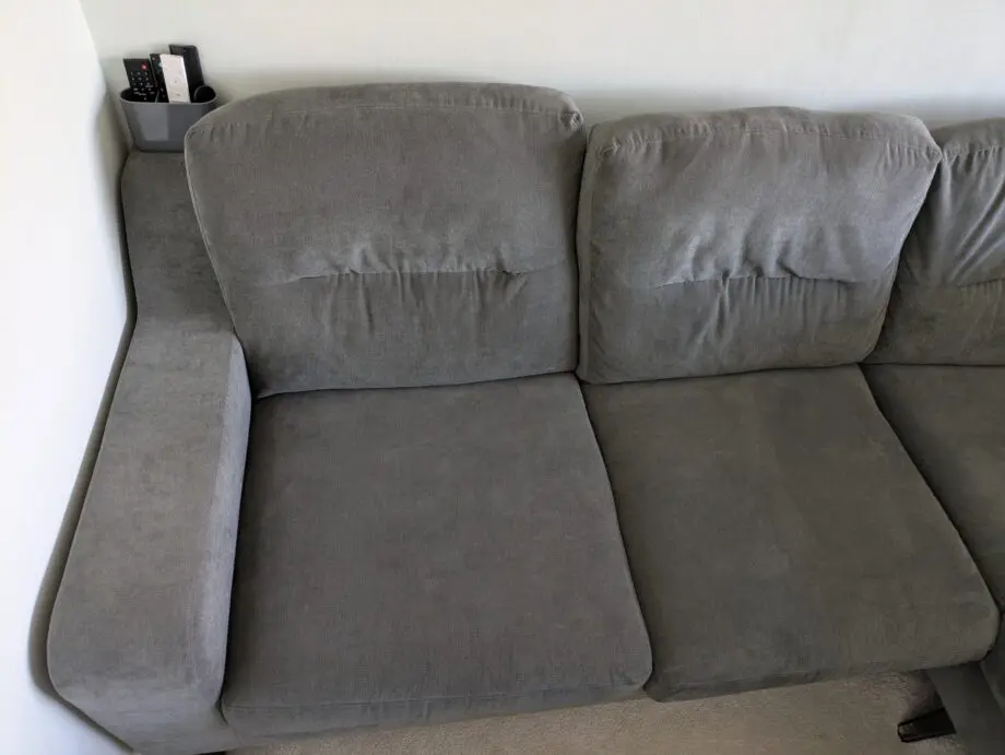 DFS Orka Grey Sofa memory foam version
