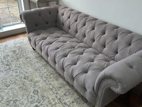 Grey 3 seater sofa