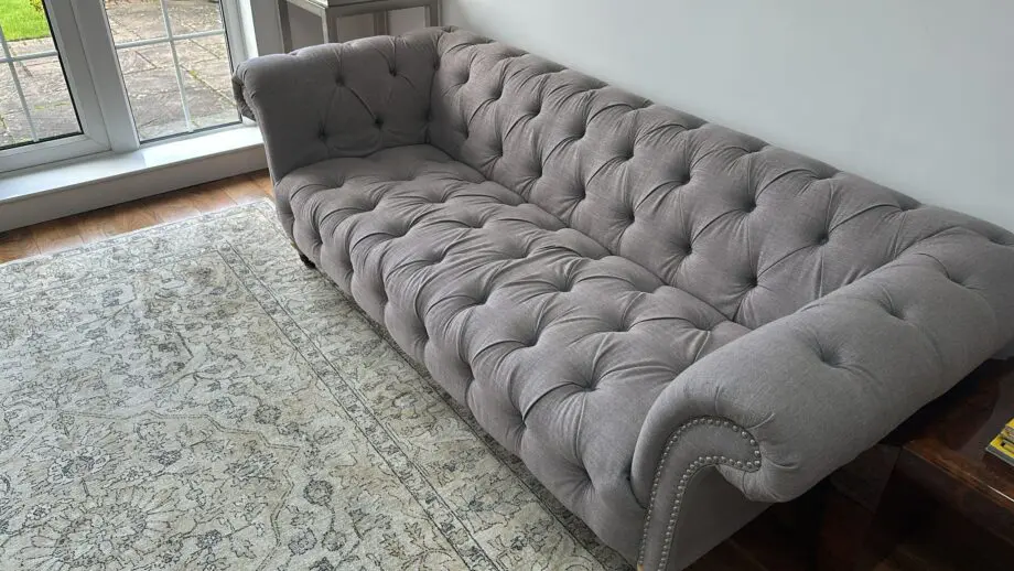 Grey 3 seater sofa