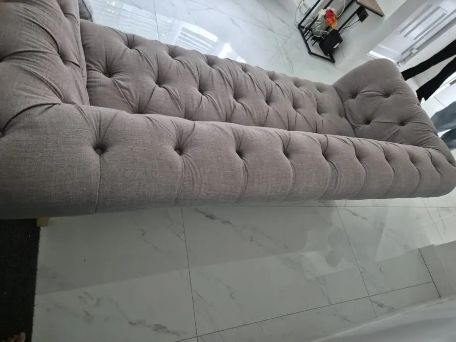 Grey 3 seater sofa
