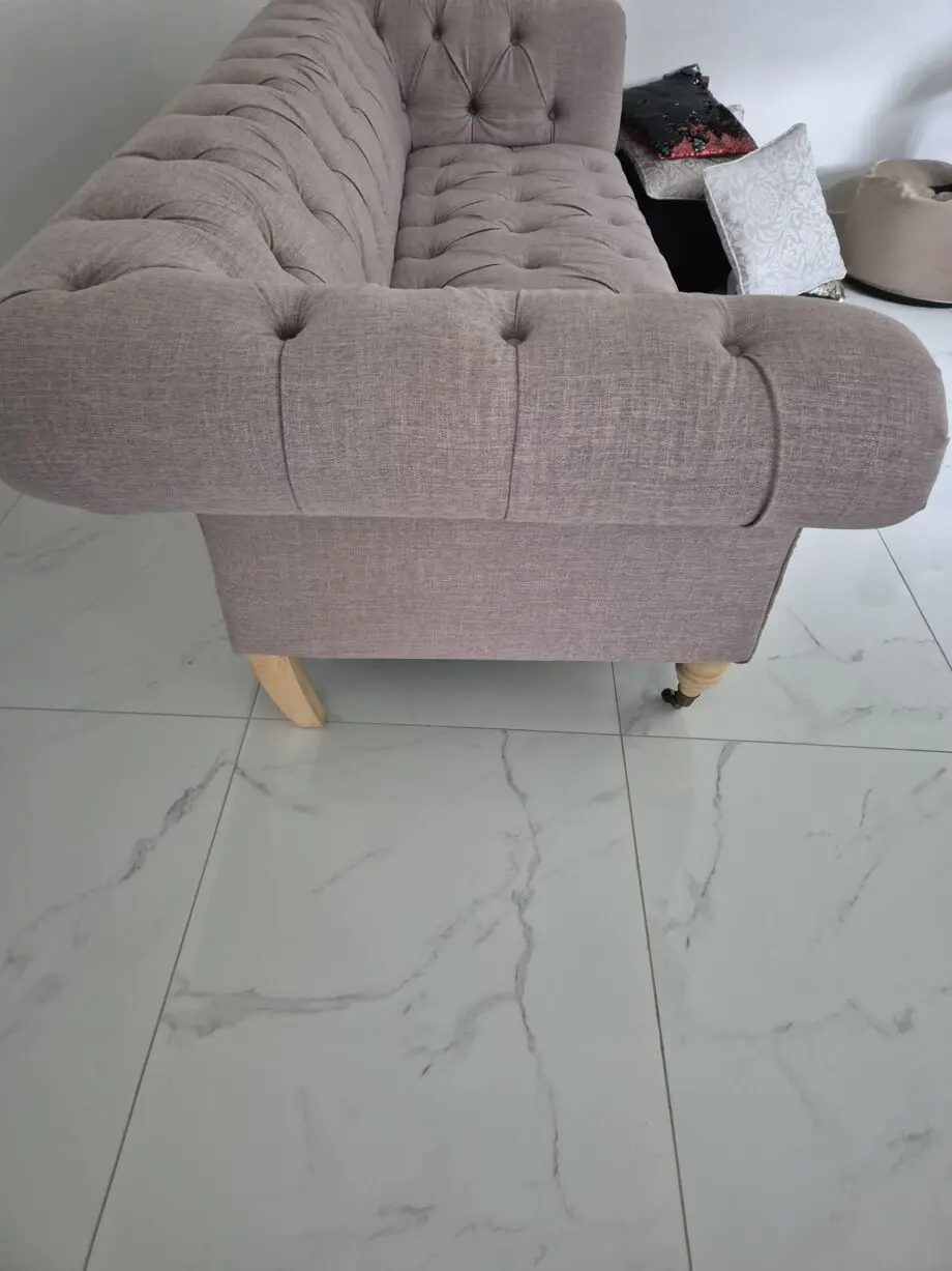 Grey 3 seater sofa