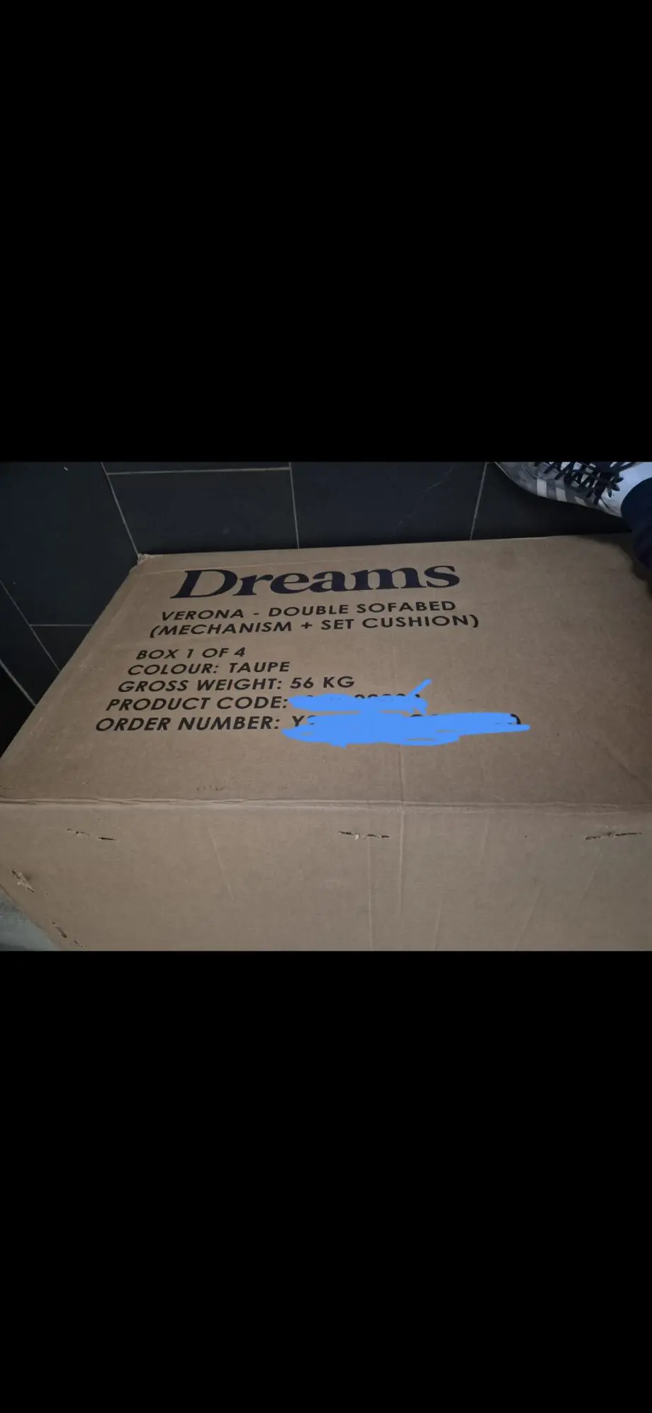 Still in Box Dreams Verona 3-Seater Pull-Out Sofa Bed