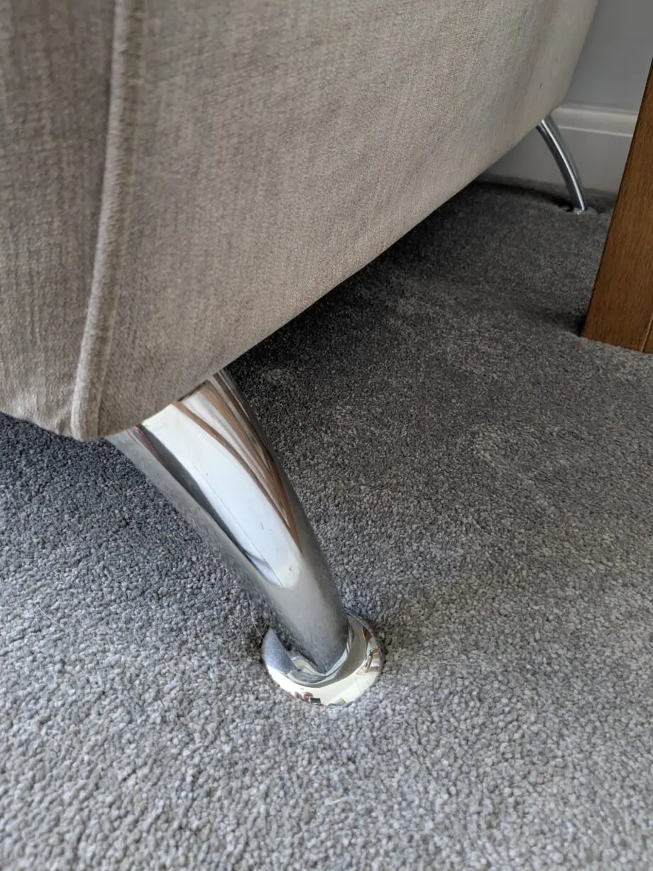 SCS Grey 3 seater sofas