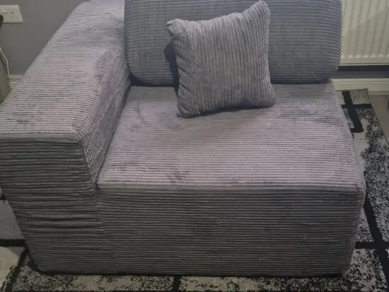 Single Grey Sofa Module