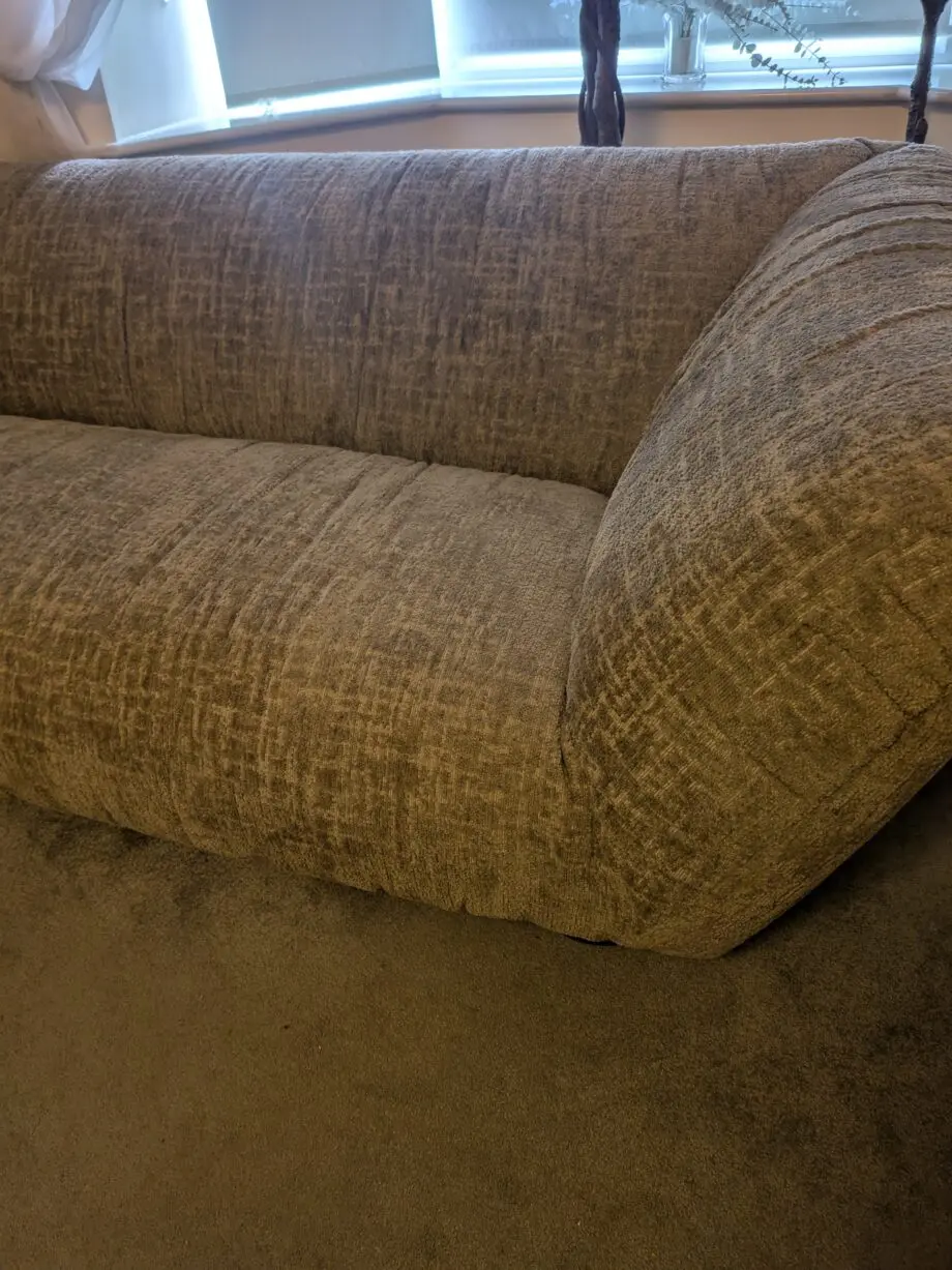 Natural ombra fabric sofa sets