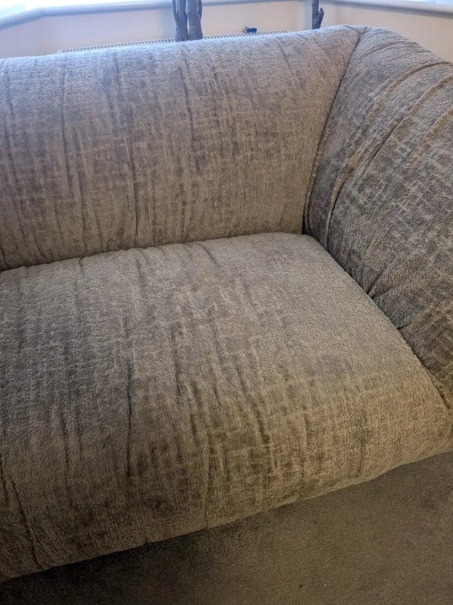 Natural ombra fabric sofa sets
