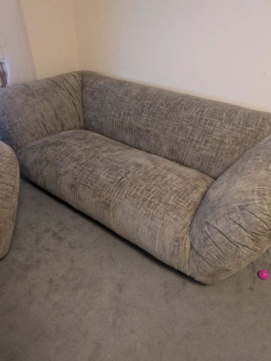Natural ombra fabric sofa sets