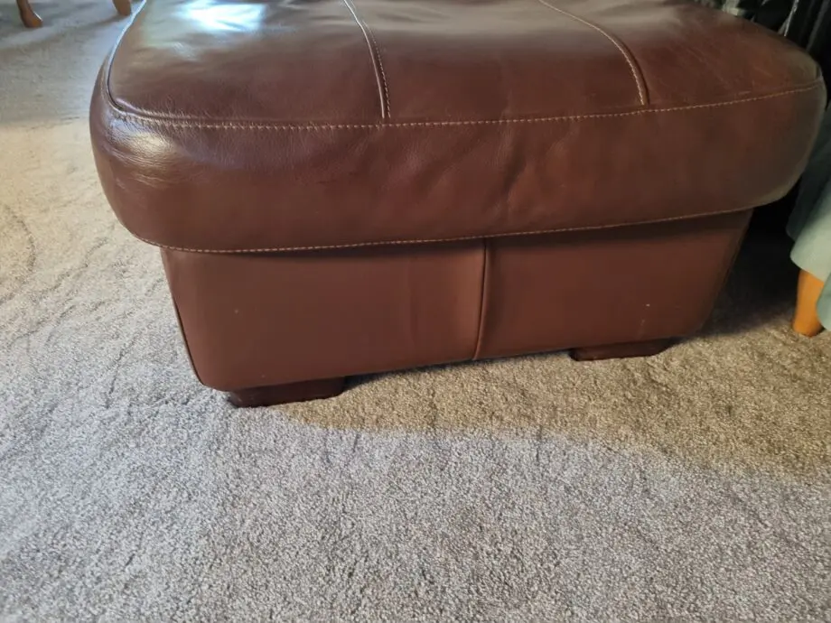 Dfs light brown and chocolate colour sofa