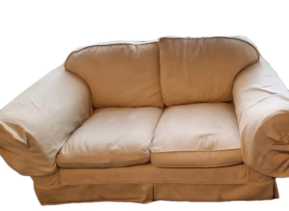 2 seater Cream sofa