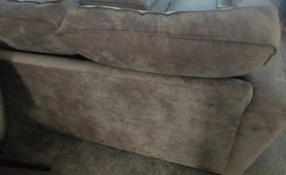 Grey sofa bed