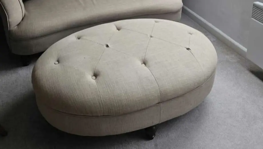 Sofology 2 seat sofa and footstool