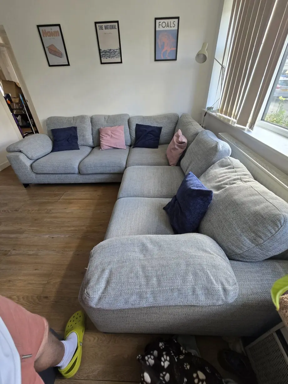 Dfs, Duck Egg Blue , Euphoria 2 Corner 2, Corner Sofa