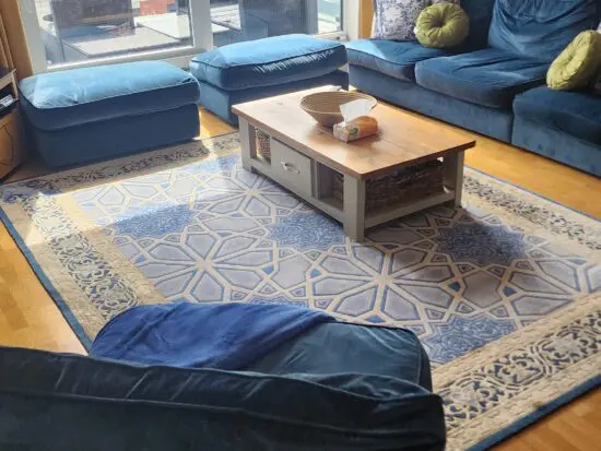 Modular Velvet Sofa Set – Peacock Blue – Furniture Village