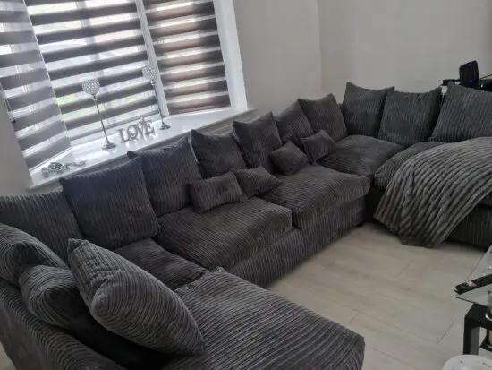 Jumbo xl u shape sofa