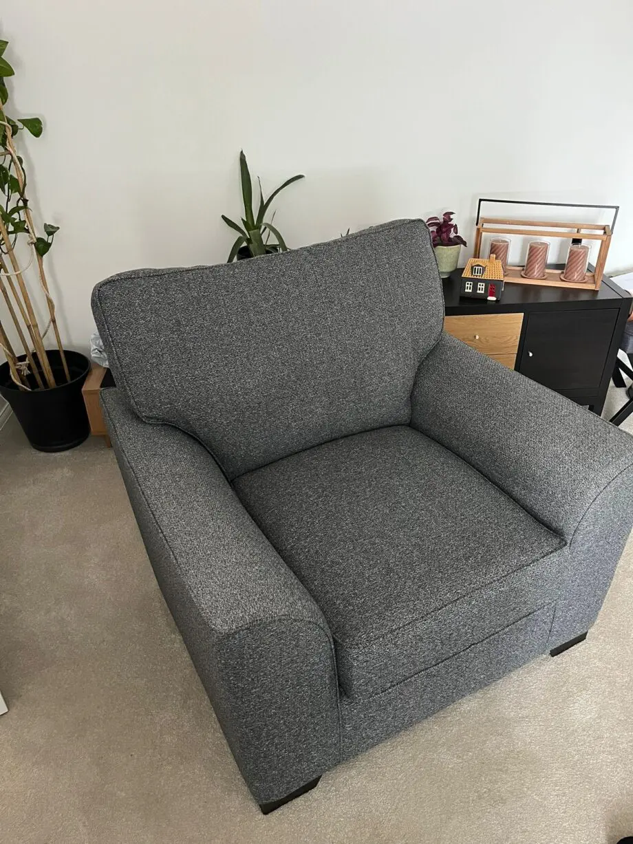 Next grey Stamford sofa set