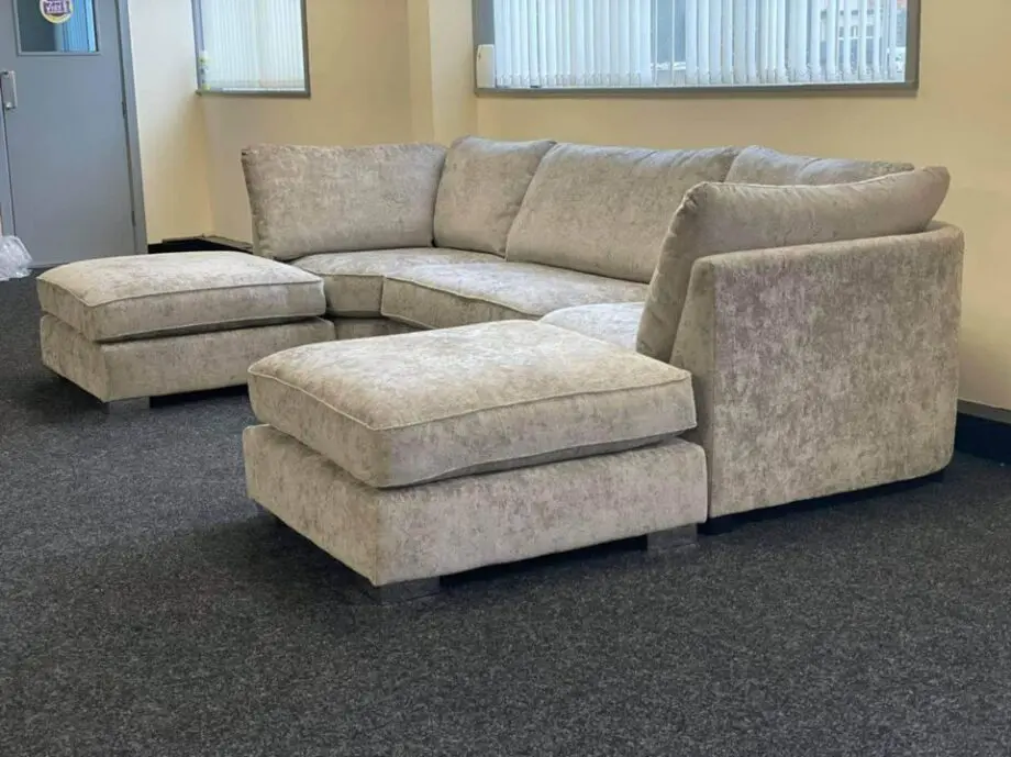 U shape sofa