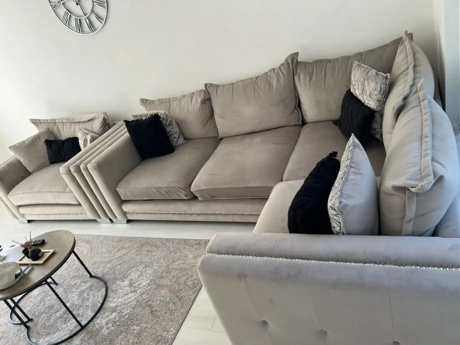 LLB Regency corner sofa and cuddle chair