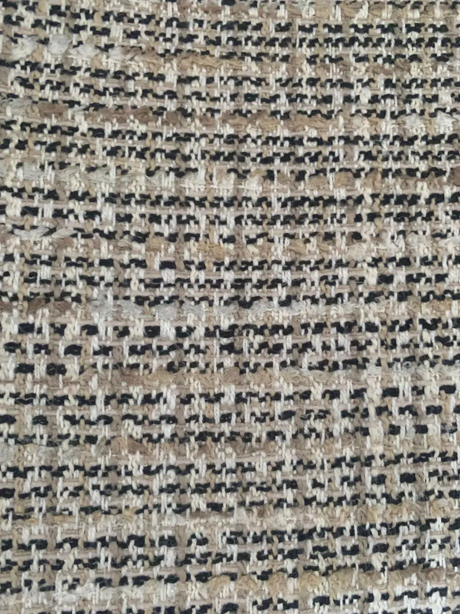 Design dining chairs | custom designed | Tweed fabric (Chanel-like)