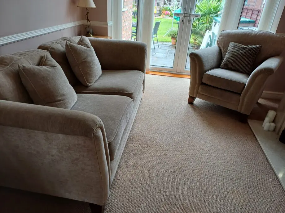 Cousins 3 seater and chair