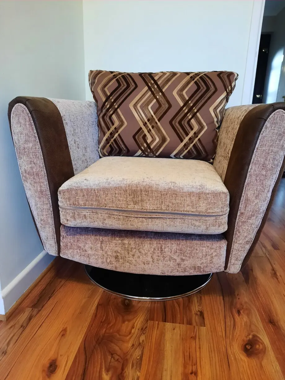 DFS Sofa set ,3 piece brown/latte