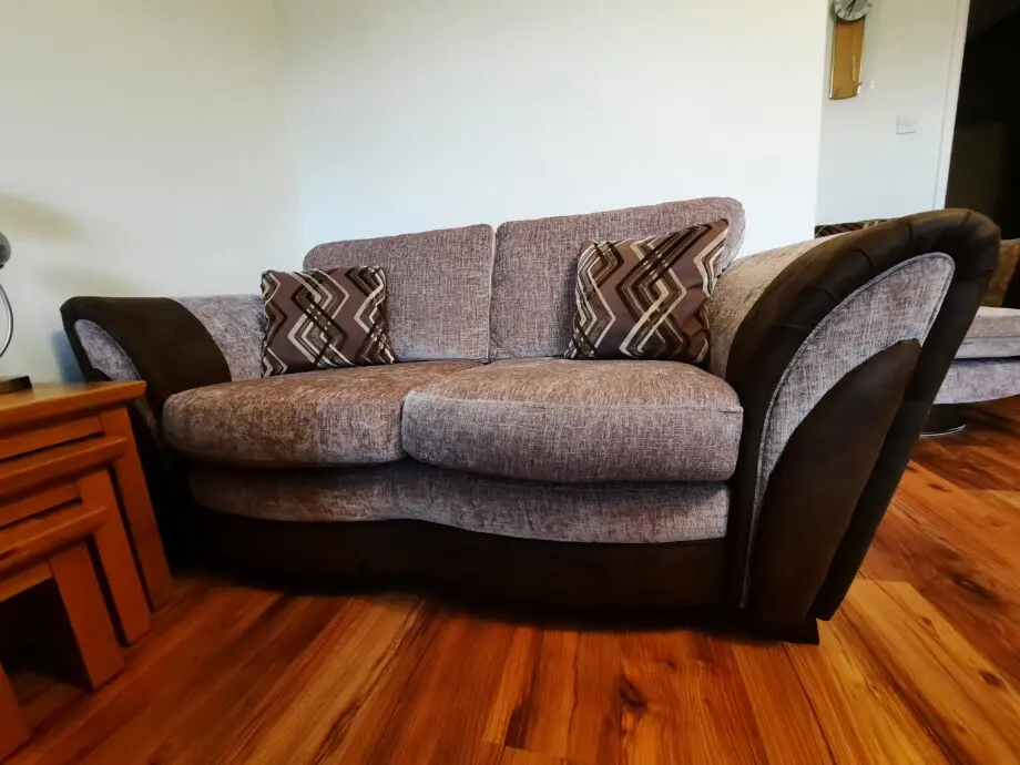 DFS Sofa set ,3 piece brown/latte