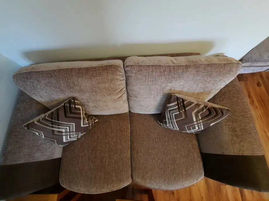 DFS Sofa set ,3 piece brown/latte