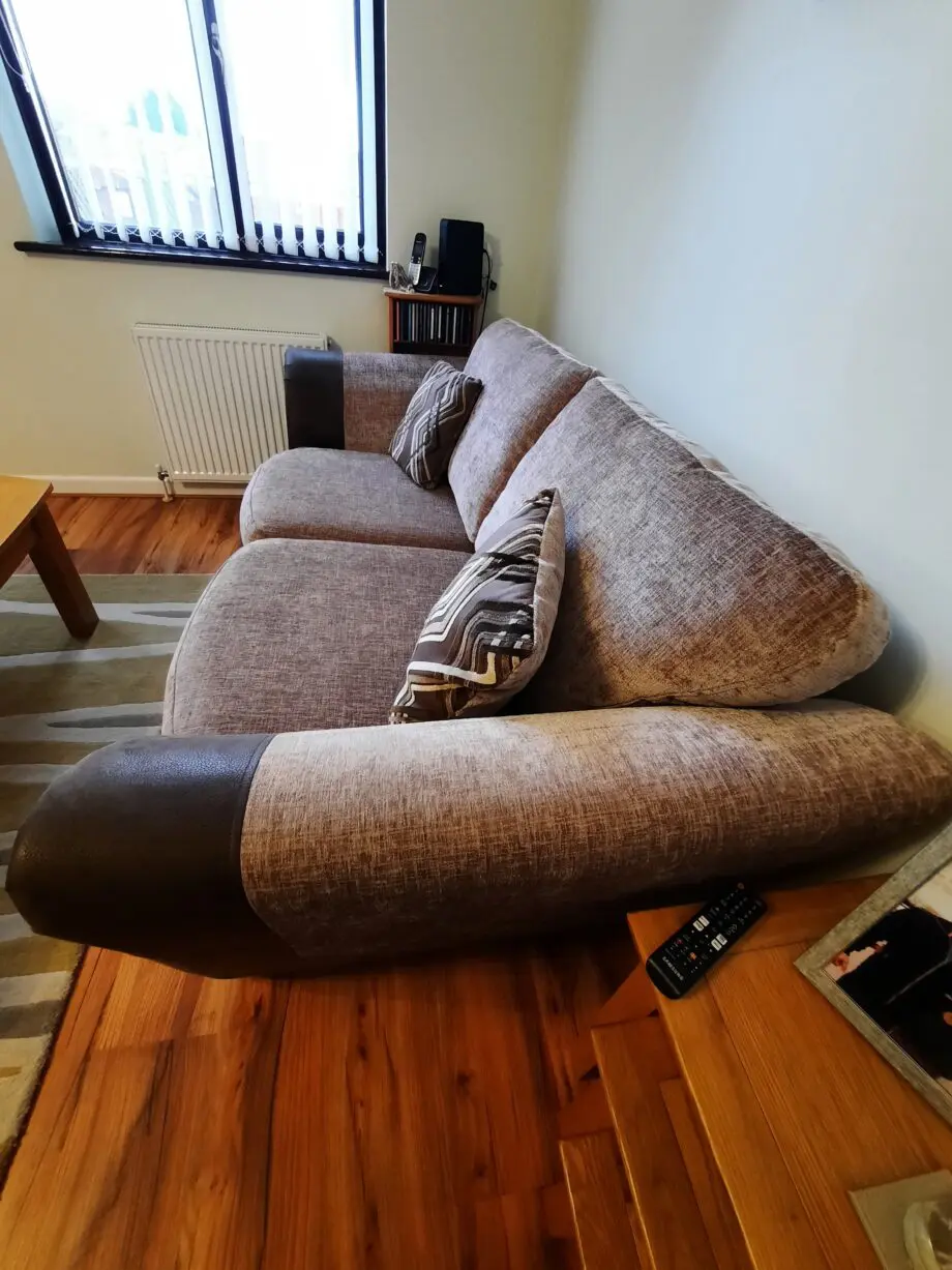 DFS Sofa set ,3 piece brown/latte