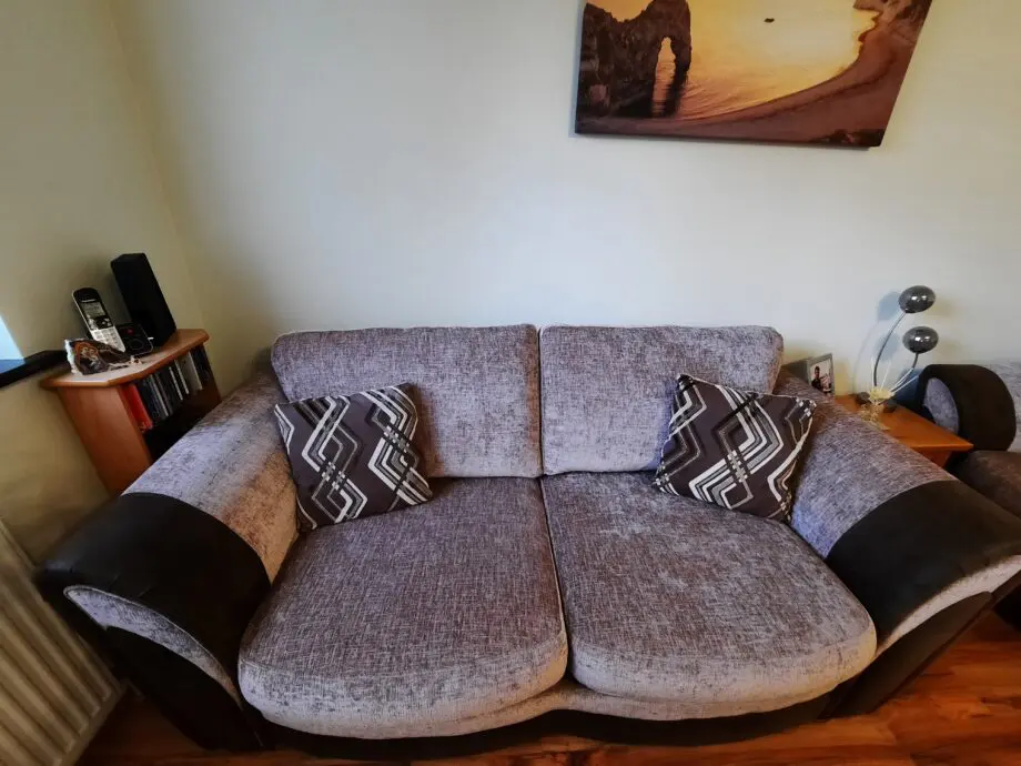 DFS Sofa set ,3 piece brown/latte