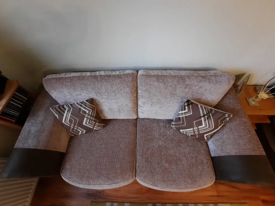 DFS Sofa set ,3 piece brown/latte
